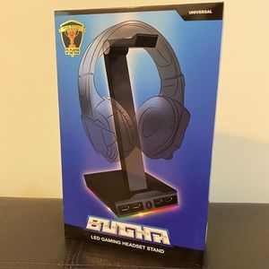 LED gaming headset stand